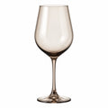 Weinglas 450 ml Glas rauchbraun bauchige Form für Wein