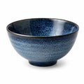 Keramikschüssel 800 ml Blau 16 cm - glasiert für Speisen